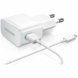 Samsung Galaxy Note 2 N7100 USB Charger With Cable Module - White