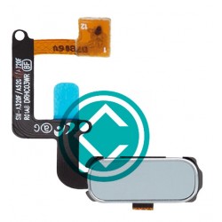 Samsung Galaxy A5 A520 Home Button Flex Cable Module - Blue