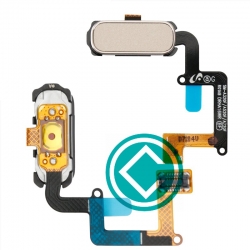 Samsung Galaxy A5 A520 Home Button Flex Cable Module - Gold