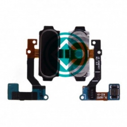 Samsung Galaxy A8 Fingerprint Sensor Flex Cable Black