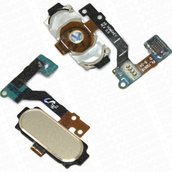 Samsung Galaxy A8 Fingerprint Sensor Flex Cable Gold