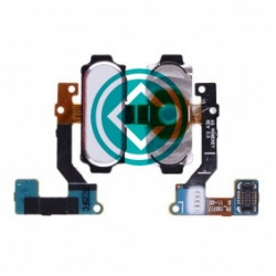 Samsung Galaxy A8 Fingerprint Sensor Flex Cable White