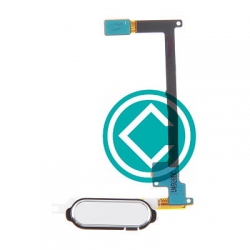 Samsung Galaxy Note 4 Fingerprint Sensor Flex Cable - White