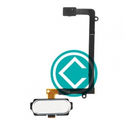 Samsung Galaxy S6 Edge Home Button Flex Cable Module - White