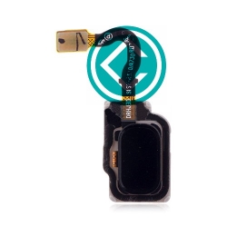 Samsung Galaxy A8 Plus Fingerprint Sensor Flex Cable - Black