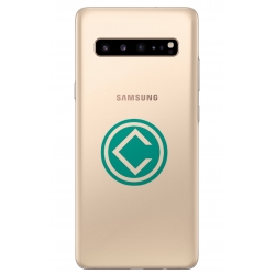 Samsung Galaxy S10 5G Rear housing Panel Battery Door Module - Gold