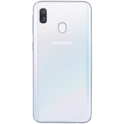 Samsung Galaxy A40 A405 Rear Housing Panel Battery Door Module - White