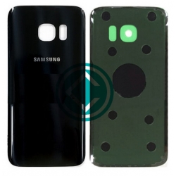 Samsung Galaxy S7 Edge Rear Housing Battery Door Module - Black