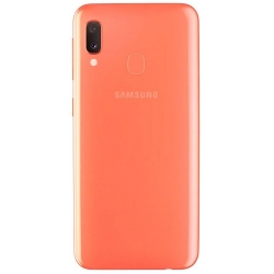 Samsung Galaxy A20e A202 Rear Housing Panel Battery Door - Coral