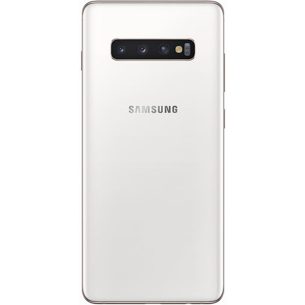 Samsung Galaxy S10 Plus Rear Housing Panel Ceramic White - Cellspare