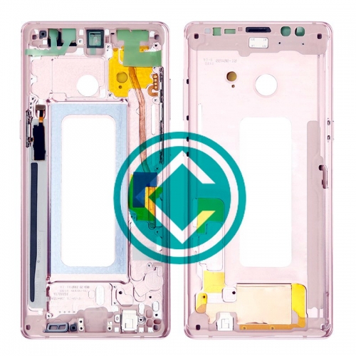 Note 8 Pro Frame Samsung Galaxy Note 8 Middle Frame Pink - Cellspare