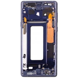 Samsung Galaxy Note 9 Middle Frame Housing Module - Blue