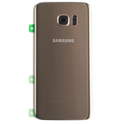 Samsung Galaxy S7 Edge Rear Housing Panel Battery Door - Gold