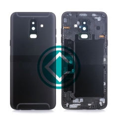 Samsung Galaxy A6 Plus 2018 Rear Housing Panel Battery Door - Black