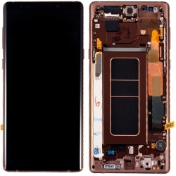 Samsung Galaxy Note 9 LCD Screen With Front Housing Module - Metallic