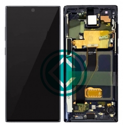 Samsung Galaxy Note 10 N970F LCD Screen With Front Housing Module - Black