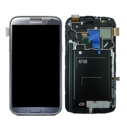 Samsung Galaxy Note 2 N7100 LCD Screen With Frame Module - Grey