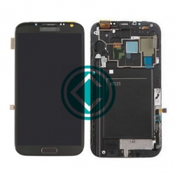 Samsung Galaxy Note 2 N7105 LCD Screen With Frame Module - Grey