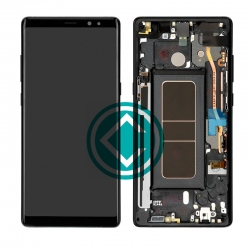 Samsung Galaxy Note 8 LCD Screen With Frame Module - Black