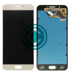 Samsung Galaxy A8 LCD Screen With Digitizer Module Gold