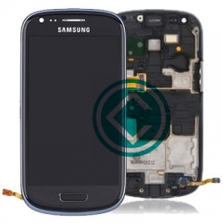 Samsung Galaxy S3 Mini i8190 LCD Screen With Front Housing Module - Black