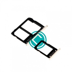 Samsung Galaxy A9 SM-A9000 Sim Tray Complete Set Module - Gold