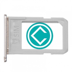 Samsung Galaxy S6 Edge Plus G928 Sim Tray Module - Silver