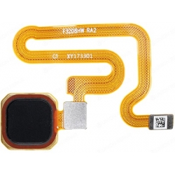 Vivo V9 Fingerprint Sensor Key Flex Cable Black