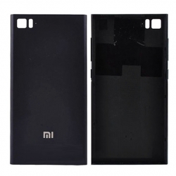Xiaomi Mi 3 Rear Housing Battery Door Module - Black