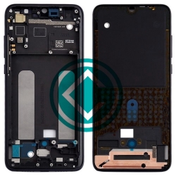 Xiaomi MI 9 Lite Front Housing Panel Module - Black