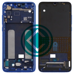 Xiaomi MI 9 Lite Front Housing Panel Module - Blue