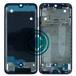 Xiaomi Mi A3 Front Housing Frame Module - Blue