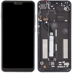 Xiaomi Mi 8 Lite LCD Screen With Frame Digitizer Module - Black