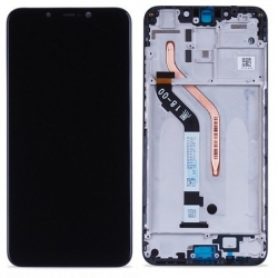 Xiaomi Pocophone F1 LCD Screen With Frame Module - Black