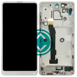 Xiaomi Mi Mix 2S LCD Screen With Frame Module - White