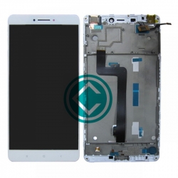 Xiaomi Mi Max 2 LCD Screen With Frame - White