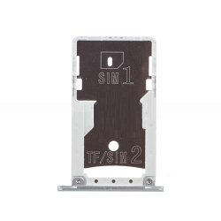 Xiaomi Redmi Note 3 Sim Tray Module - Silver Xiaomi Redmi Note 3 Sim Tray Module - Silver