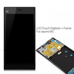 Xiaomi Mi 3 LCD Screen Digitizer With Frame Module - Black