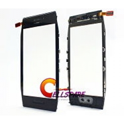 Nokia X7 Digitizer Touch Screen Module Without Frame - Black