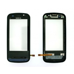 Nokia C6 00 Touch Screen Digitizer With Frame Module - Black