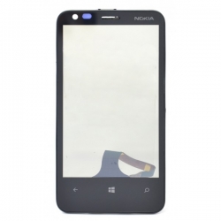 Nokia Lumia 620 Touch Screen With Frame Module - Black
