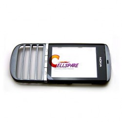 Nokia Asha 300 Digitizer Touch Screen With Frame Module - Black