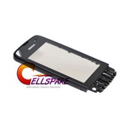 Nokia Asha 311 Digitizer Touch Screen With Frame Module - Black 