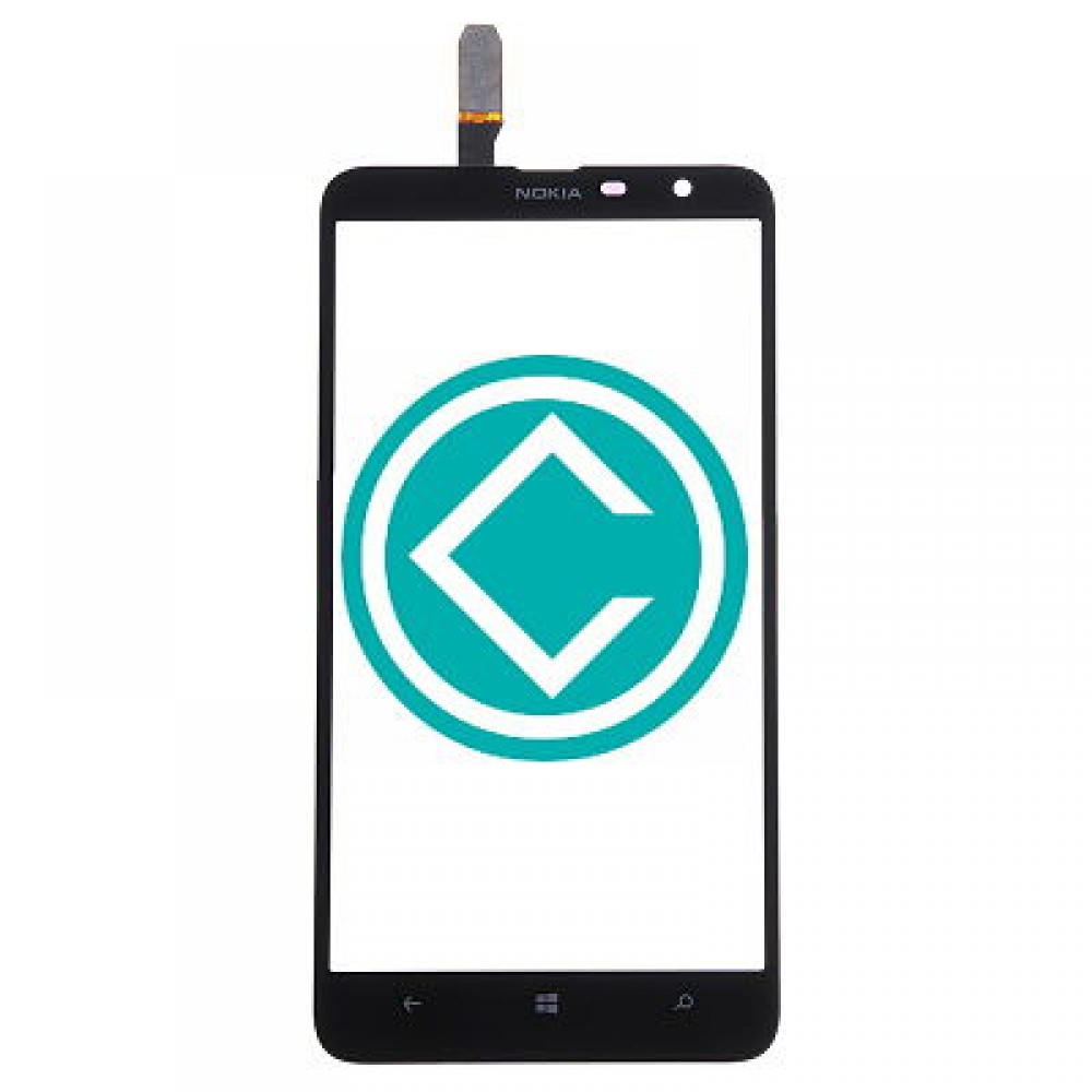 Écran Complet Pour Nokia Lumia 1320 - Vitre Tactile + LCD + Châssis - Noir