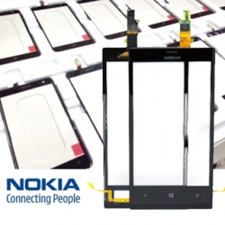 Nokia Lumia 720 Digitizer Touch Screen Module - Black