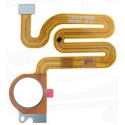 Nokia 5.1 Plus Fingerprint Sensor Flex Cable Module - White