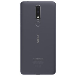 Nokia 3.1 Plus Rear Housing Panel Battery Door Black