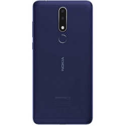 Nokia 3.1 Plus Rear Housing Panel Battery Door Blue