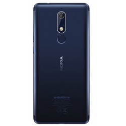 Nokia 5.1 Rear Housing Panel Battery Door Blue