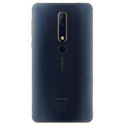 Nokia 6.1 Rear Housing Panel Battery Door Module - Blue